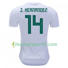 Tenue Mexique J.Hernandez 14 Exterieur Coupe du monde 2018 Maillot de Foot
